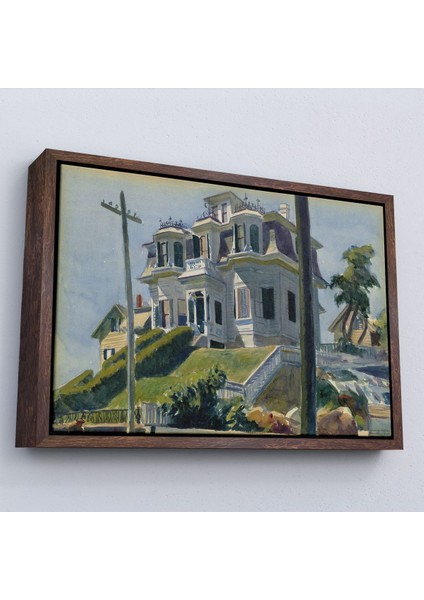 ^#canvas Serie Edward Hopper, Haskell's House - Haskell'in Evi TABLOSU-7078 fiyatları