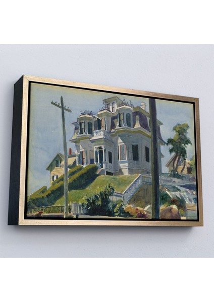 ^#canvas Serie Edward Hopper, Haskell's House - Haskell'in Evi TABLOSU-7078 modelleri