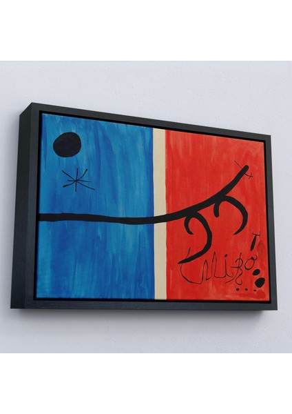 canvas Serie Joan Miro - El Vol De L'alosa Çalışması TABLO-7135 modelleri