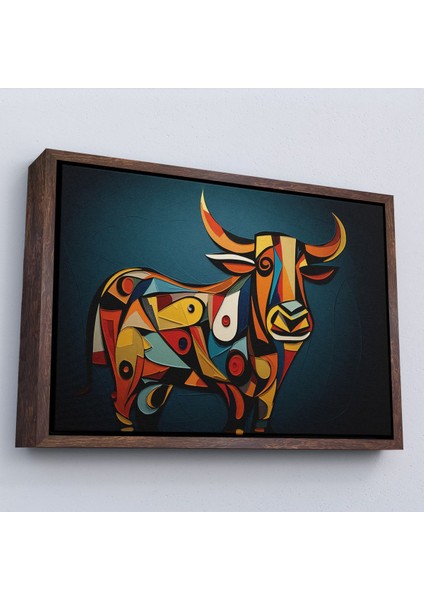 ^#canvas Serie Soyut Boğa TABLOSU-7210 fiyatları