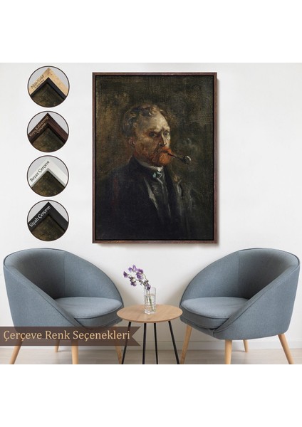 canvas Serie Vincent Van Gogh - Otoportre TABLO-7444 fırsatları