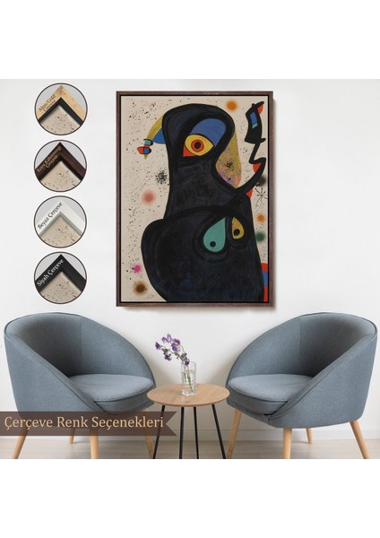 canvas Serie Citon Joan Miro - Vladimir TABLO-7484 fırsatları