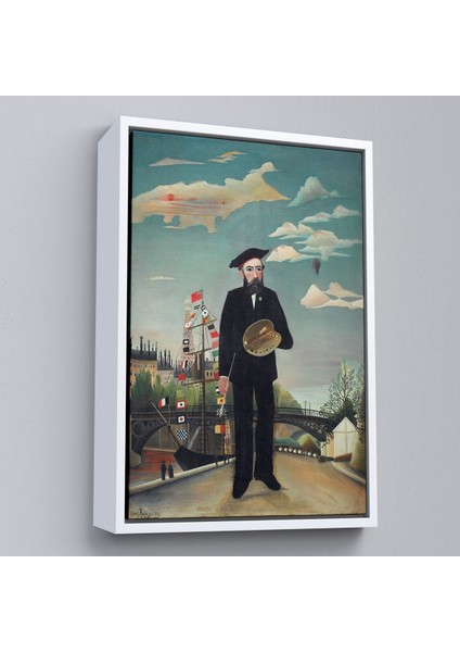 ^#canvas Serie Henri Rousseau Kendi Tablosu - SELF-PORTRAIT-7361