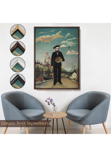 ^#canvas Serie Henri Rousseau Kendi Tablosu - SELF-PORTRAIT-7361 fırsatları