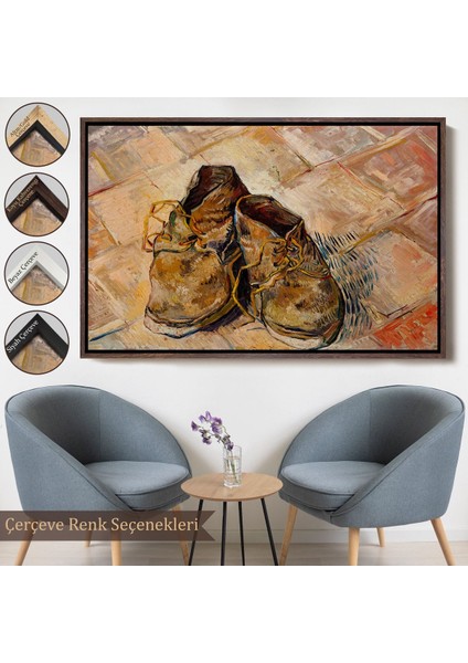 canvas Serie Vincent Van Gogh - Ayakkabılar Tablo - SHOES-7165 fırsatları