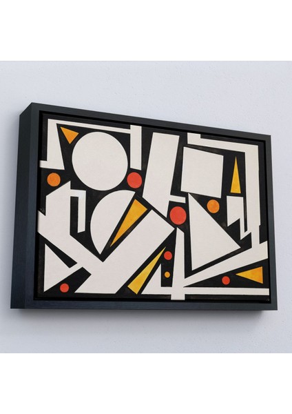 canvas Serie Auguste Herbin - Neige TABLO-7104 modelleri