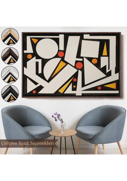 canvas Serie Auguste Herbin - Neige TABLO-7104 fırsatları