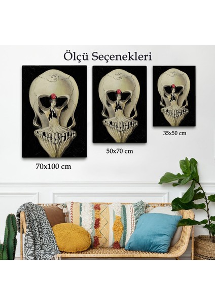 canvas Serie Salvador Dali - Balerin ve Kafatası TABLO-7393 modelleri