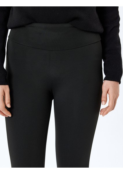 Yüksek Bel Slim Fit Spor Tayt indirimleri