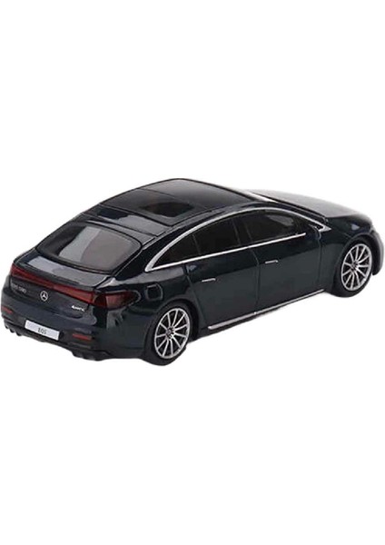 1:64 Diecast Mercedes-Benz Eqs 580 4 Matıc Blue Metallic Model Araba modelleri
