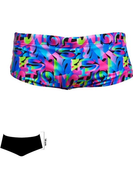 Funk & Blues Erkek Antrenman Mayo, 14CM Trunks