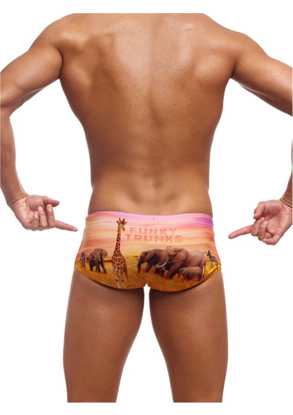 Circle Of Life Erkek Antrenman Mayo, 14CM Trunks modelleri