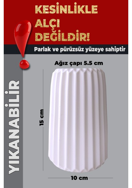 Dekoratif Beyaz Vazo fiyatları