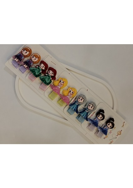 Elsa Figürlü Kız Çocuk Karma Toka (10 Adet) fırsatları