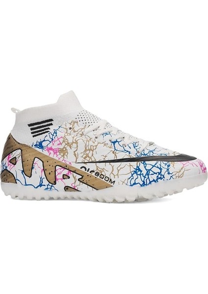 Çoraplı Laliga Çim-Halı Saha Kauçuk Taban Hafif Futbol Ayakkabısı