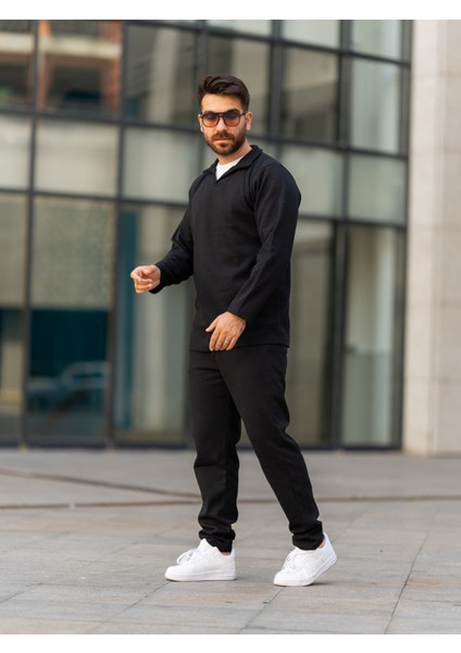 Erkek Takım, Waffle Kumaş Alt Üst Takım, Soğuk Havalara Uygun, Pamuklu, Günlük Giyim, Spor Kombin modelleri