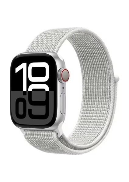 Apple Watch 42/44/45/49MM Uyumlu Kumaş Cırtlı Kordon Kayış