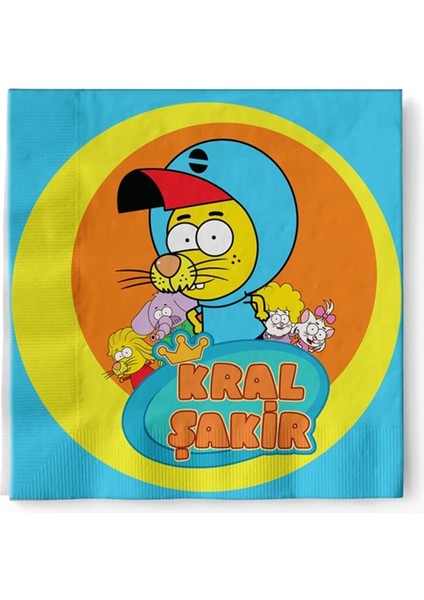 Kral Şakir, Peçete, 16 Adet