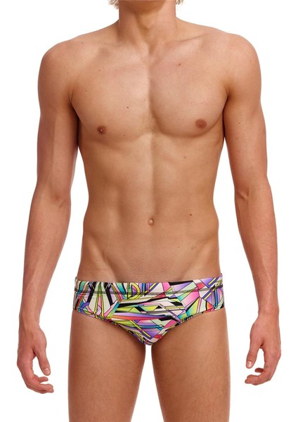 Scissor Kick Erkek Dikişli Slip Antrenman Mayo, 8cm Seamed Briefs fiyatları