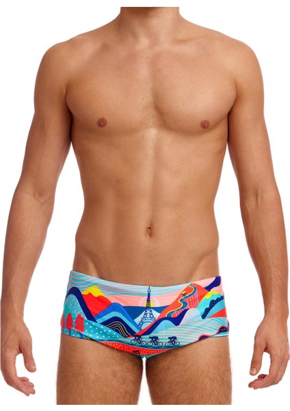 Vive La Funky Erkek Antrenman Mayo, 14CM Trunks