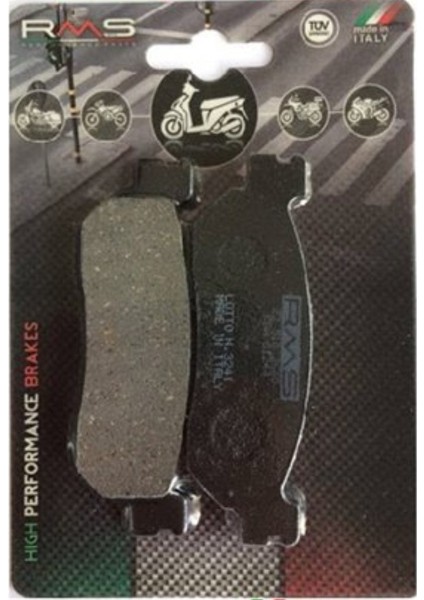 Yamaha X-Max 400 Arka Fren Balata Rms Italy