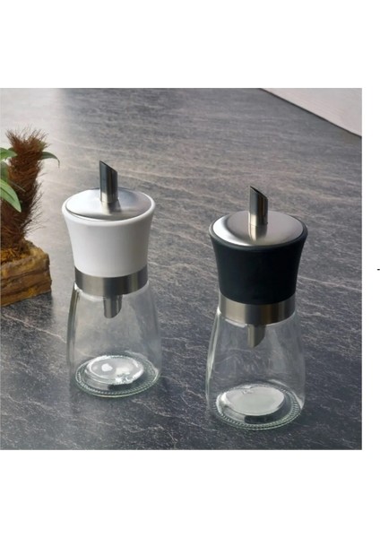Toz-Dökme Şekerlik - Akıtmalı Şekerlik, Cam Şekerlik - 180 ml Beyaz fiyatları