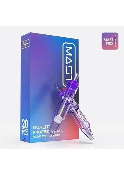 1 Kutuda 20 Adet Mast 1rl 0.30 (1001) Long Taper Vardır Özellikler: Kutu Içeriğinde 20 Adet Mast Kartuş Dövme Iğnesi Mevcuttur.