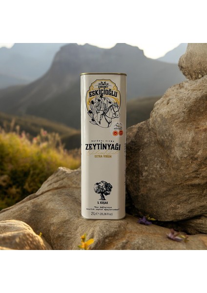 Erken Hasat Soğuk Sıkım Natural Sızma Zeytinyağı (FİLTRESİZ)