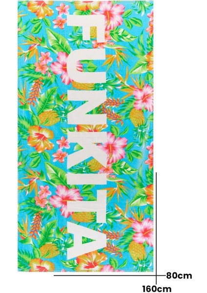 Blue Hawaii Havlu, Antrenman & Spor Havlusu (160 x 80)