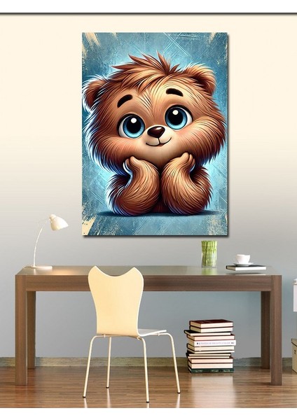 Kanvas Tablo Sevimli Ayıcık Çizimi fiyatları