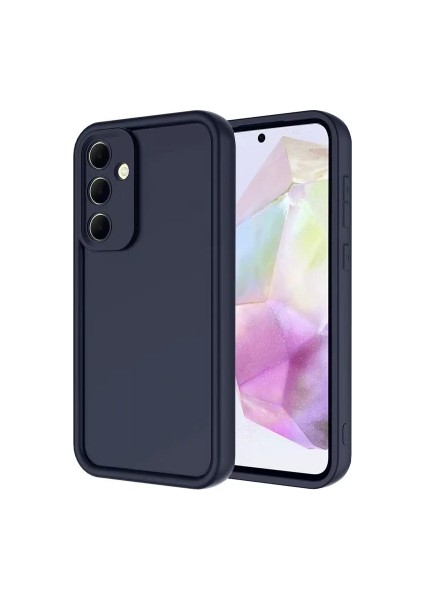 Samsung Galaxy A26 ile Uyumlu Kılıf Kamera Korumalı Yüksek Kenarlı Kapak