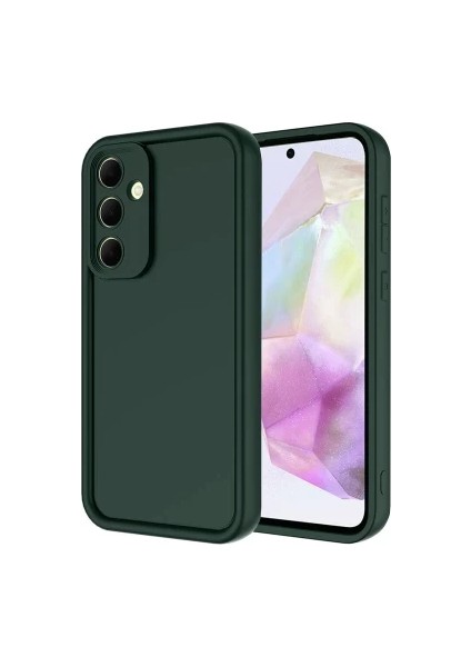 Samsung Galaxy A26 ile Uyumlu Kılıf Kamera Korumalı Yüksek Kenarlı Kapak