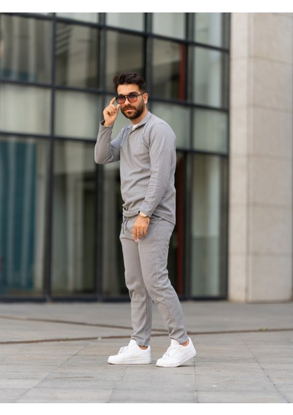 Erkek Takım, Waffle Kumaş Alt Üst Takım, Soğuk Havalara Uygun, Pamuklu, Günlük Giyim, Spor Kombin fiyatları