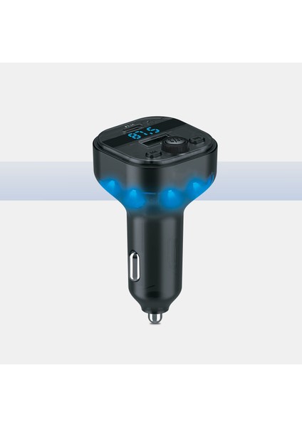 FM15 Hızlı Şarj Destekli Bluetooht 5.3 Araç Kiti - Fm Transmitter