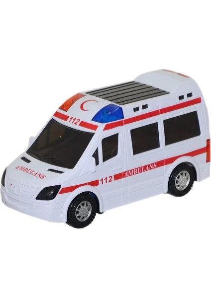 Fab 112 Sesli ve Işıklı Ambulans -Prestij