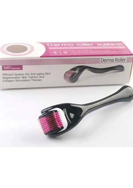Derma Roller Titanyum Iğneli Cilt Bakım Aleti 540 Iğne 1 Mm.