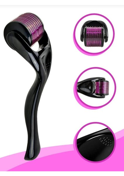 Derma Roller Titanyum Iğneli Cilt Bakım Aleti 540 Iğne 1 Mm.