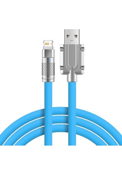 USB To Lightning 120W-6A 1 Metre Hızlı Şarj & Hızlı Veri Kablosu