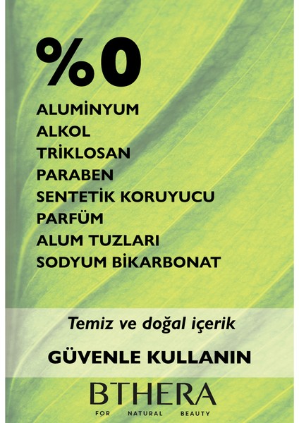 Doğal Roll-On Deodorant Hanımeli & Yeşil Mandalina %100 NATURAL-50ML
