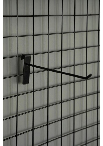 50 Adet 15 cm Siyah Tel Pano Raf Askısı Tel Pano Kancası fırsatları