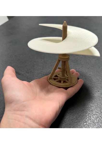Leonardo Da Vinci Helikopter Maket Kiti