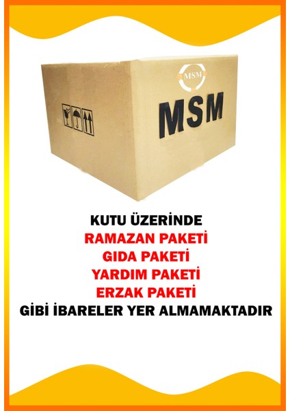 Ramazan Paketi Erzak Kolisi Kumanya Paketi Ramazan Kolisi 26 Parça No 26
