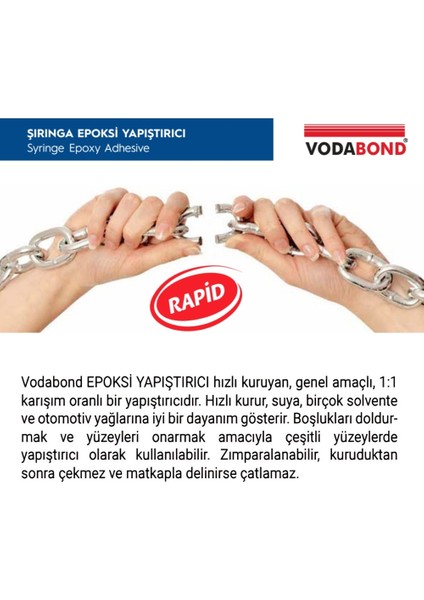 | Genel Amaçlı Epoksi Yapıştırıcı, Kullanıma Hazır Hızlı Epoksi, Şeffaf, 6 ml fiyatları