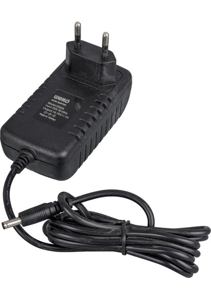 19.75 Volt - 1 Amper 4.0*1.35 Uçlu Plastik Kasa Priz Tipi Adaptör (4825)