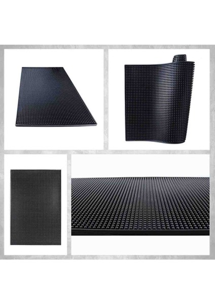 Alabata Siyah Mat Bar Lastiği