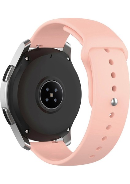 Samsung Galaxy Watch 3 (45MM) Uyumlu Silikon Kordon Kayış 22MM
