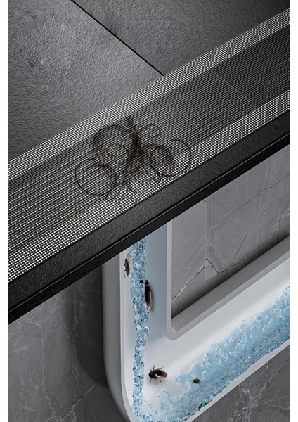 Aura Banyo Duş Gider Süzgeci Gider Kapagı Gider Saç Tuy Kıl Toplayıcı Gider Koruma Filesi 2 mt fırsatları