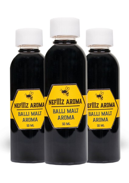 Ballı Aroma Kiti 50 ml (3'lü Avantaj Paketi )
