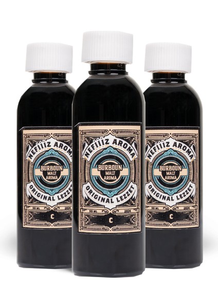 Burboun Aroma Kiti 50 ml (3'lü Avantaj Paketi )