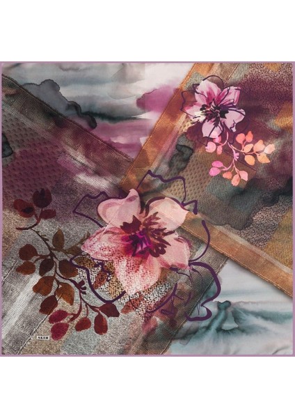 Nostalji Sura Ipek Eşarp 7781-391